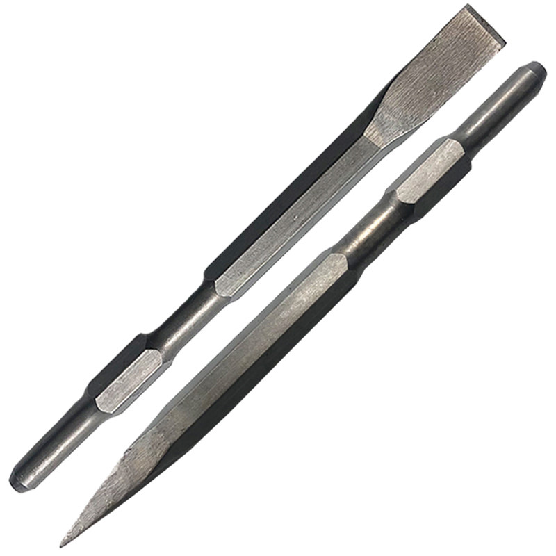 Drill bit Alloy steel hex handle Chisel electric pickaxe pickaxe hammer shovel head Flat chisel shovel rotary hammer impact small electric engagement