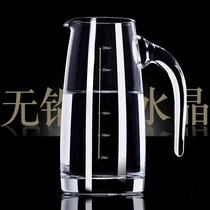 White glass wine dispenser set set of wine flagon home restaurant wine Small Pot glass red wine sobering wine measuring device