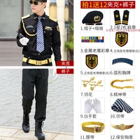 Брюки с длинными рукавами+1 звезда 2 бар+Берет-12