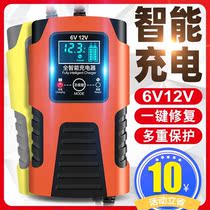 Electric vehicle battery activates repair charger motorcycle 6v12v pedal lead acid battery intelligent repair