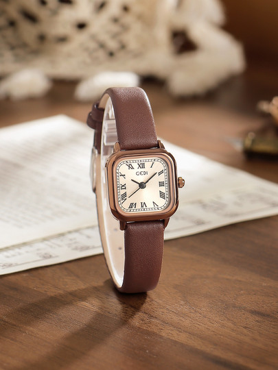 Junior High School and High School Women's Watch ins Style Niche Design Female Model for Girls Students Simple Elegant Light Luxury 2025 New Model