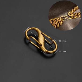 Bag Chain Adjuster Buckle Suitable for Chanel Cf19 Bag Fortune Bag Shoulder Strap Length Adjustment Woc22Mini