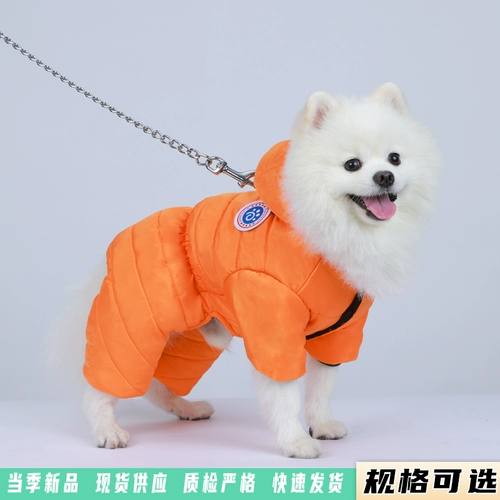 Собачья одежда зимняя четвероногий маленький собачий помаранский медведь плюшевый плюшевый
