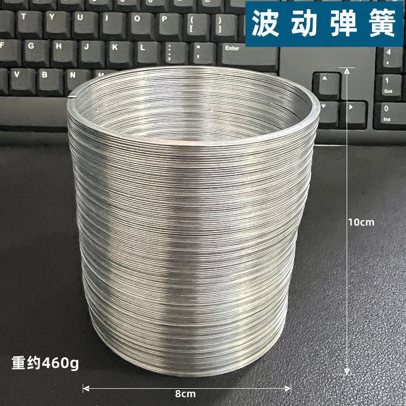 【君班教学】疏密波弹簧波动弹簧儿童益智玩具弹簧圈金属彩虹圈伸缩弹力圈机灵鬼初中高中物理教学仪器器材