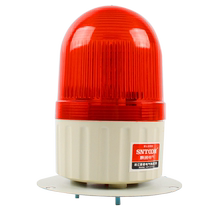 Small rotating warning light LTE-1082J with sound audible and visual alarm signal indicator 220V24V12V