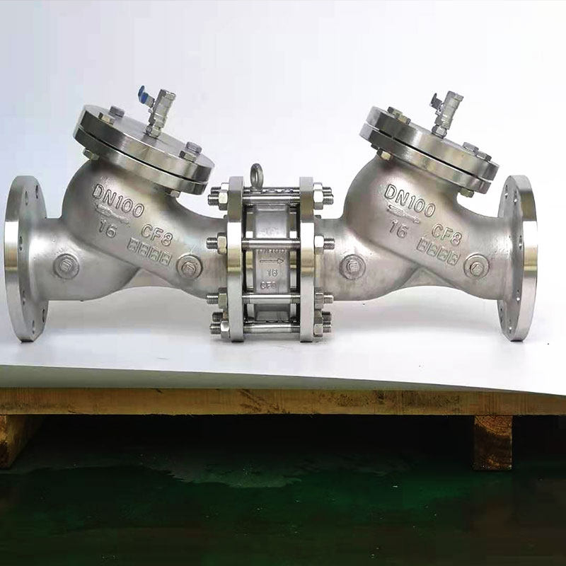 304 stainless steel anti-fouling isolation valve backflow preventer HS41X DN50 65 80 150 200