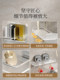 Bathroom Shelf, Bathroom Vanity, Cosmetics Sink, Toilet, Light Luxury, No-Drill Towel Rack, Silver