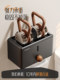 Finechi Vintage-Style Bathroom Toilet Paper Holder, Bathroom Tissue Box, Punch-Free Storage Rack, Waterproof Toilet Tissue Holder