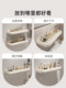 Finechi Bathroom Shelf, No-Drill Installation, Wall-Mounted for Toilet and Washbasin, Cream-Style Storage