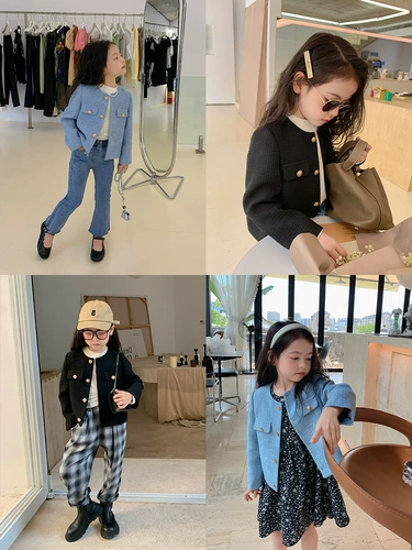 Осенняя куртка, популярно в интернете, в стиле Шанель, изысканный стиль