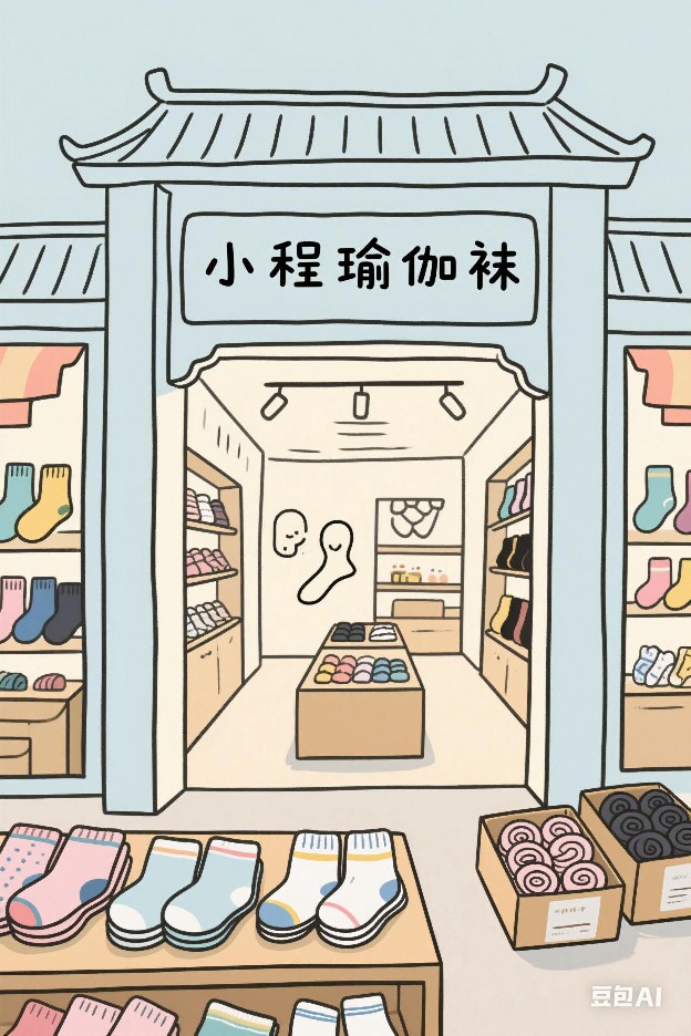 小程瑜伽袜