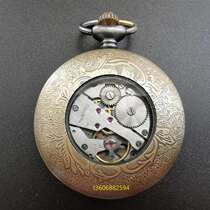 Type mechanical copper hollowed-out table pure cover manually upsized phoenix over old arms