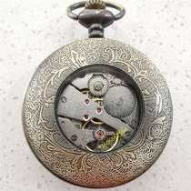 Style clockwork table flower open rich and expensive old elaborate bronze hollowed-out pattern pure mechanical hang