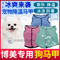 Boomey special PVA pet ice cool horse chia summer dog clothes cold sensation clothes pro-skin dont fade sunscreen