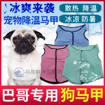 Bagbrother Special Cooling God Instrumental Pet Ice Cool Horse Chia Summer Dogs Clothes Cold Sensation Clothes Skin-care And Thin New