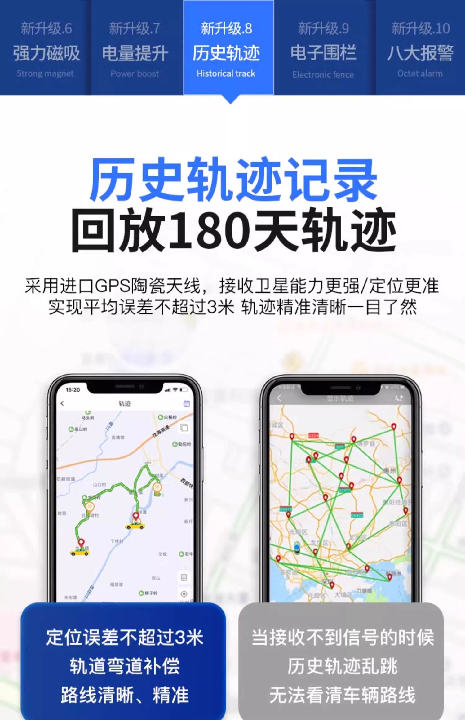 gps автотрекер gps定位器车载车辆防盗追跟定仪器卫星订位汽车跟踪追踪神器j爆款