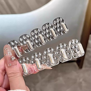 Mini small hooks in the jewellery hanger wall-mounted hole-free and scratch-free hook door rear necklace hair ring storage rack