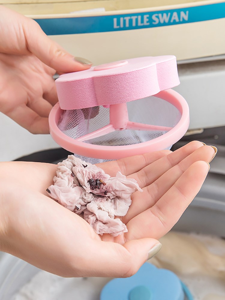 Non-drum washing machine Filter bag Cat hair remover Suction hair artifact Universal floating care bag automatic