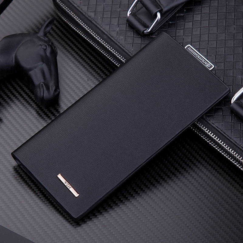 Women's wallet long version ultra-thin men's 2021 new card holder integrated niche design senior student explosion style simple