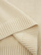 TOMBOLINI wool cotton warm milk white men's pullover high lapel long sleeve knitted sweater