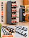 Household Kitchen Storage Rack, Narrow Gap Floor-Standing Multi-Layer Pull-Out Multifunctional Storage Cabinet for Refrigerator Gaps