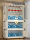 Installation-Free Baby Wardrobe for Home Bedroom, Simple Thickened Integrated Foldable Multi-Layer Clothing Storage Cabinet
