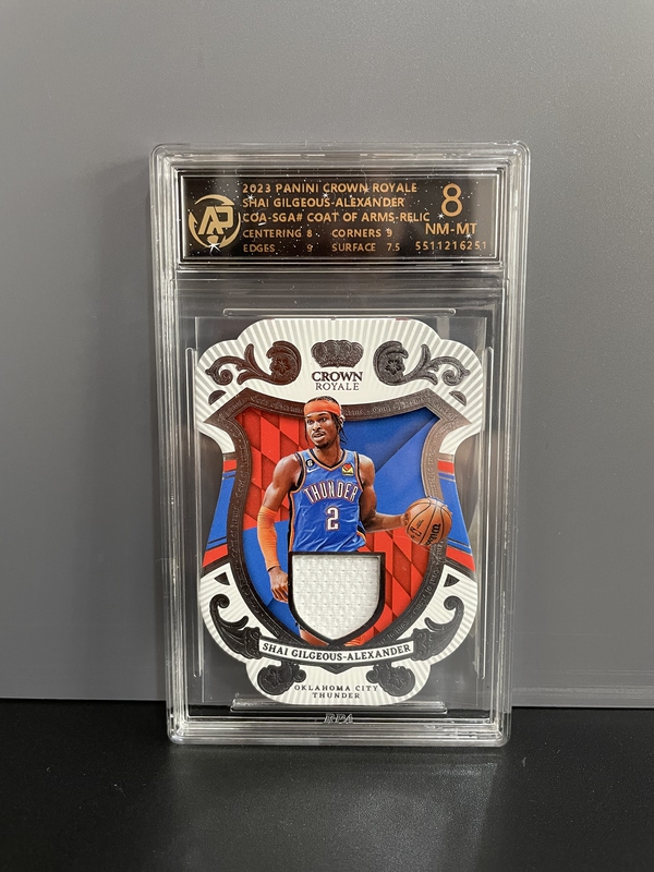 Alexander Sga Jersey Material Autograph Panini Nba Star Card Authentic Boys' Gift Basketball Sports