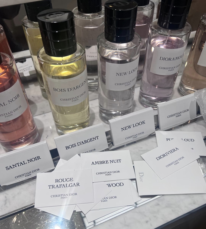 Old Model Dior Dior Parfums Haute Couture Collection Perfume Parisian Spirit/Lucky Wind Chime/Misty Warm Tea Fragrance