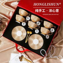 Macro Lishun Golden Years of China wedding gifts to send new people friends girlfriends Birthday Practical Gift Box Suit Gift
