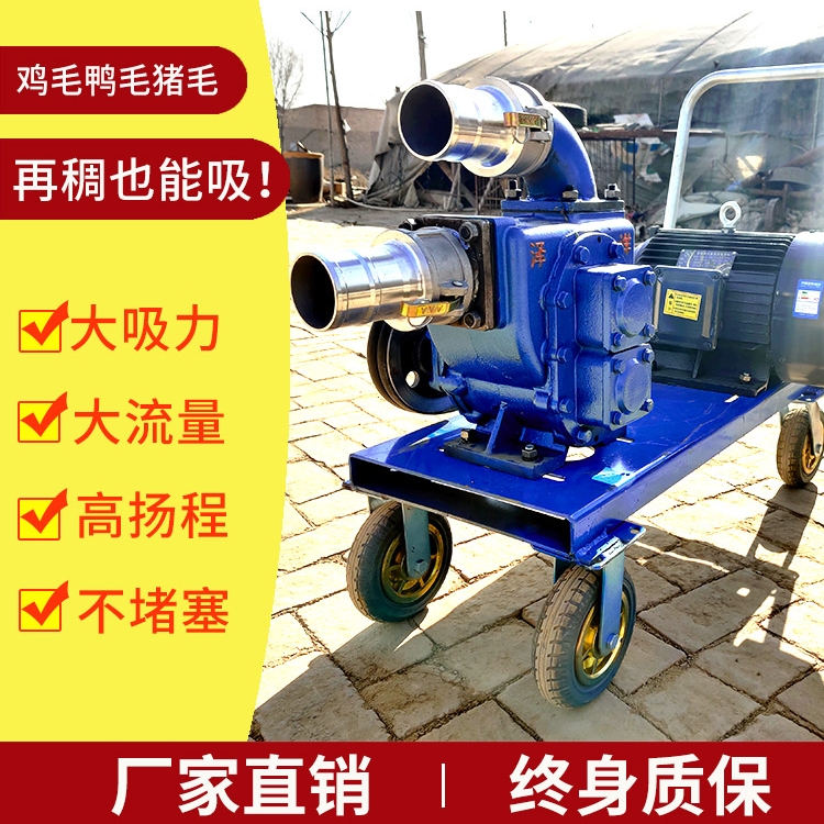 Manure pump farm household septic tank suction and sewage suction pump manure suction pump water pump high head pump engineering sewage pump sewage pump
