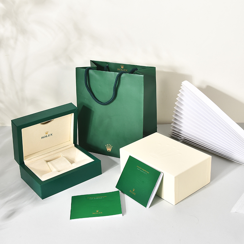 Brand Crown Watch Box, Green Submariner, Daytona, Yacht-Master, Gmt-Master, Oyster Perpetual, Store Packaging Box Brand Crown Watch Box, Green Submariner, Daytona, Yacht-Master, Gmt-Master, Oyster Perpetual, Store Packaging Box