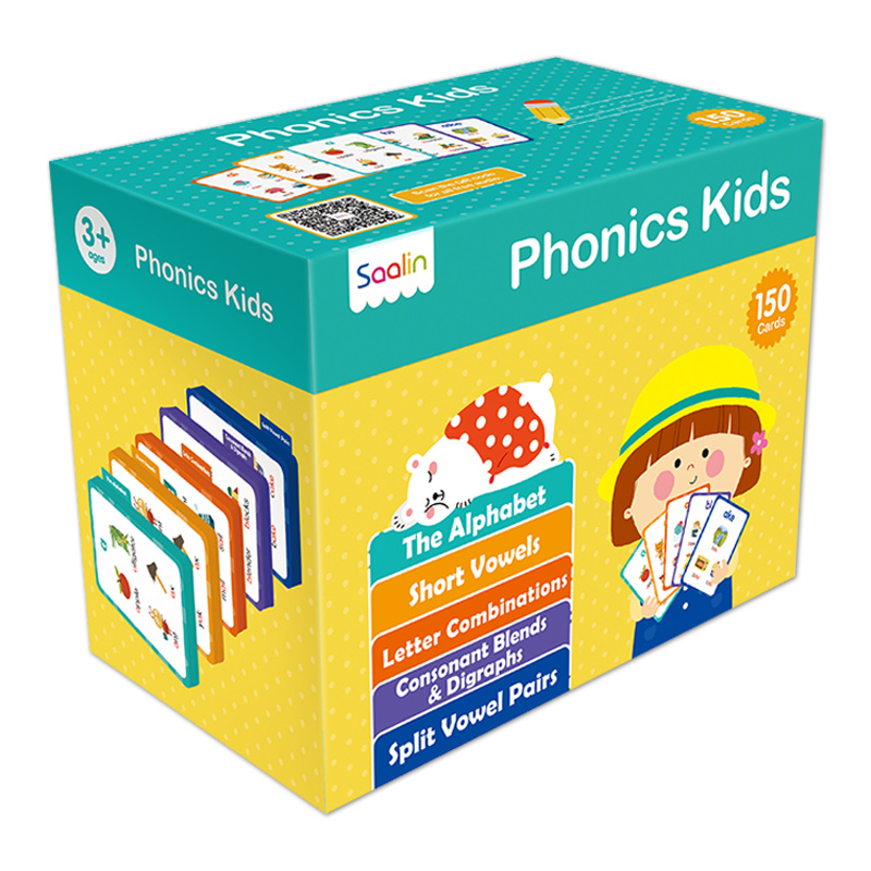 Little Got Talent to read version SAALIN sharin Nature spell reading card gift box set of 150 cards 5 This exercise book