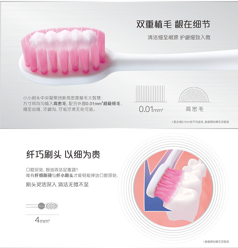 日本 狮王 lion 细齿洁 声波电动牙刷 图2