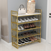 Iron shoe rack household indoor multi-layer storage artifact door simple shelf porch porch beautiful creative shoe rack