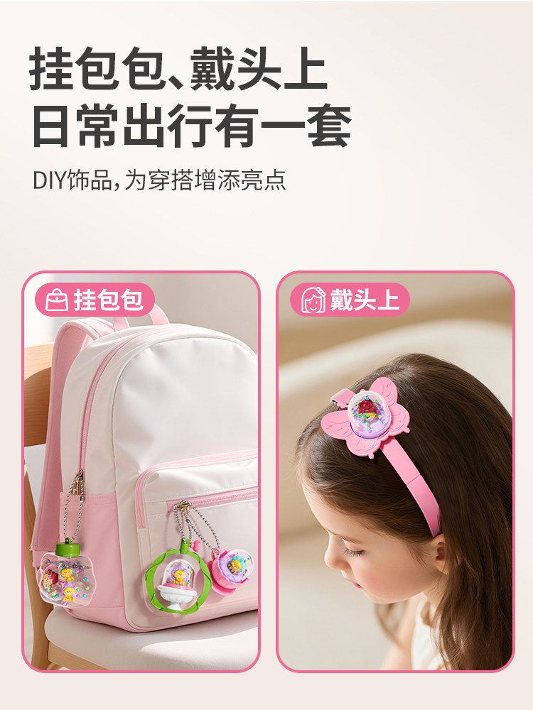 Monet's Secret Garden Handmade Children's DIY Toys Girls' Jewelry Educational 2025 Pretend Play Gift