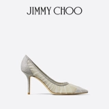 [Подарок] [Горячая продажа классика] Джимми Чу/Любовь Женская сетчатая сетчатая туфли одиночная обувь Свадебная обувь JC