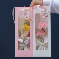 Льняная сумка из ПВХ, портативный шоппер, коробка