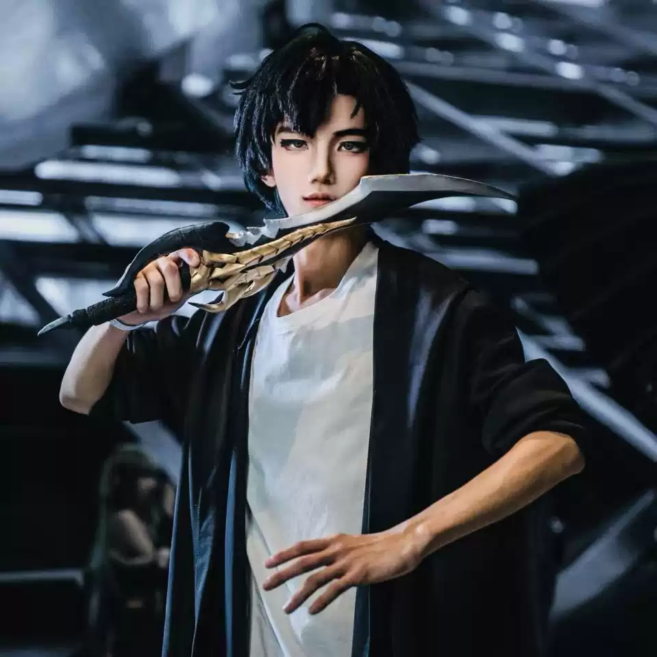 我独自升级程肖宇cos服骑士杀手毒牙我独自升级动漫cos道具刀