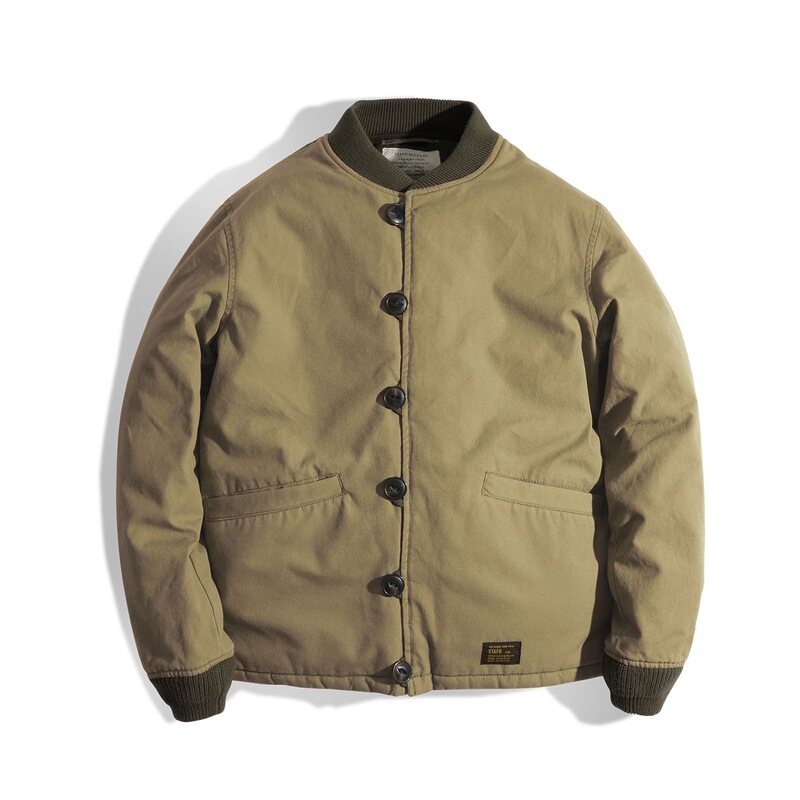 Japanese-Style Workwear Autumn and Winter New Men's Warm Military-Style Work Cotton Coat Trendy Thickened Jacket Cotton-Padded Jacket