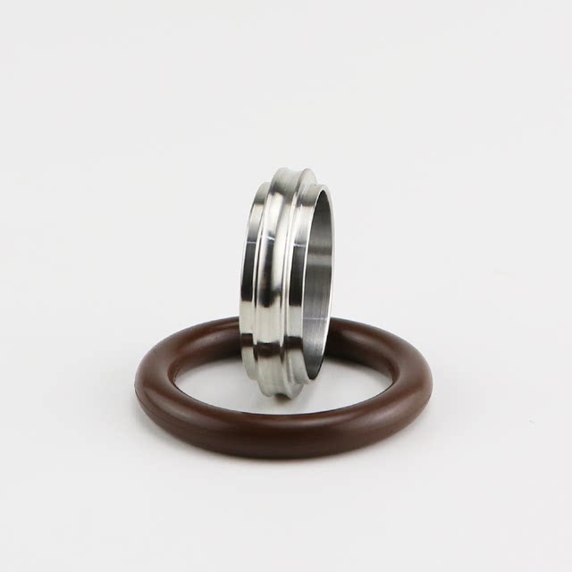 Vacuum clamp joint stainless steel KF clamp bracket seal ring blind plate quick installation bracket O-ring KF16 accessories
