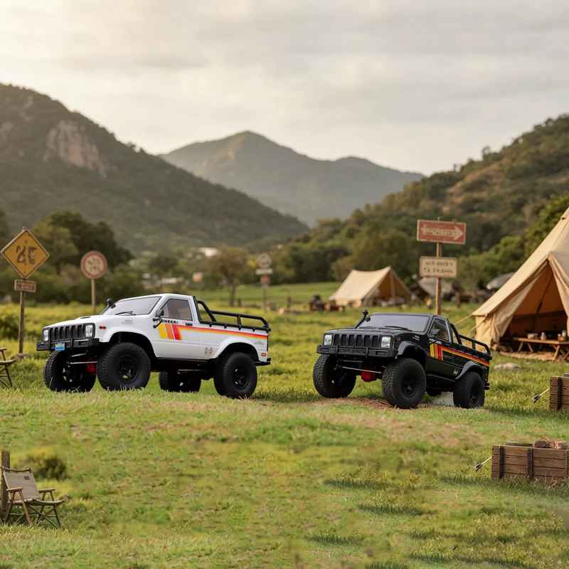 Rgt Ruitai 1/10 Ex86110V2 Pioneer Ii Brushed Remote Control Electric Climbing Car Pickup Truck Off-Road Vehicle Rgt Ruitai 1/10 Ex86110V2 Pioneer Ii Brushed Remote Control Electric Climbing Car Pickup Truck Off-Road Vehicle