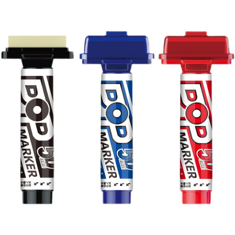 Jinwannian 50mm Pop Marker Pen, Pharmacy-Specific Poster Pen, Marker Pen for Advertising, Supermarket Thick-Tip Art Pen