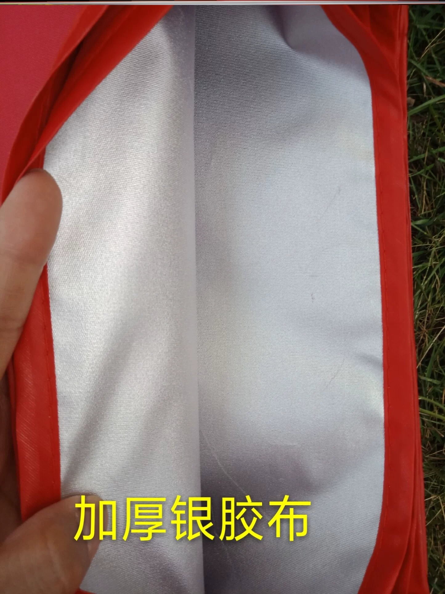 Travel tent, foldable umbrella solar-powered, increased thickness, 3x