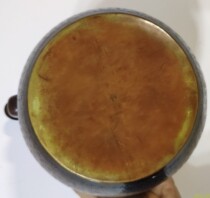 Ktang Gaokao Bronze Ware Gold Zhengtang Kettle Teapot Teapot Bronze Pot Oval Bead Fine Handicraft