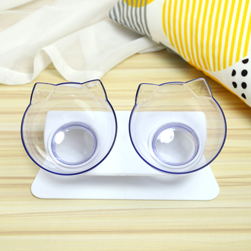 Dog Bowl Prevention Double Bowl Cute Dog Cute Kirky Dog Bowl High-Football Dog Bowl Drink Water