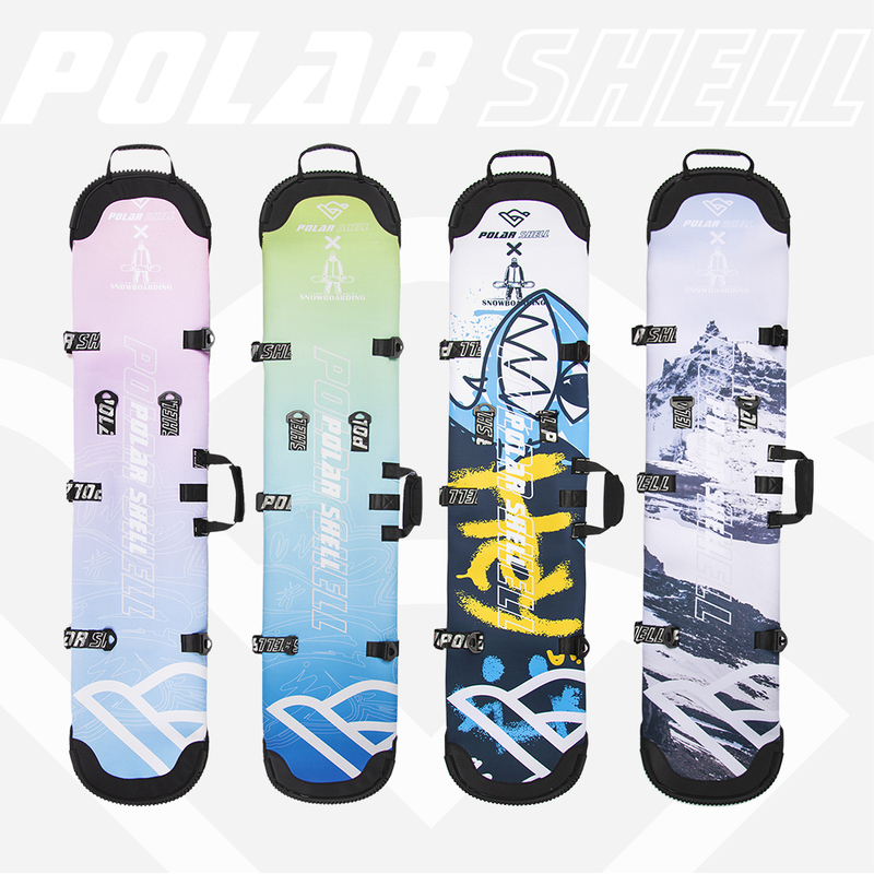 Polarshell Polar Shell Veneer Dumpling Skin Waterproof and Wear-Resistant Ski Bag Anti-Scratch Single Shoulder Board Protective Cover