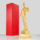 Construction Engineering Metal Trophy, Construction Industry Lu Ban Award, Zhan Tianyou Small Gold Statue, Electroplated National Excellence Award, Steel Structure Award