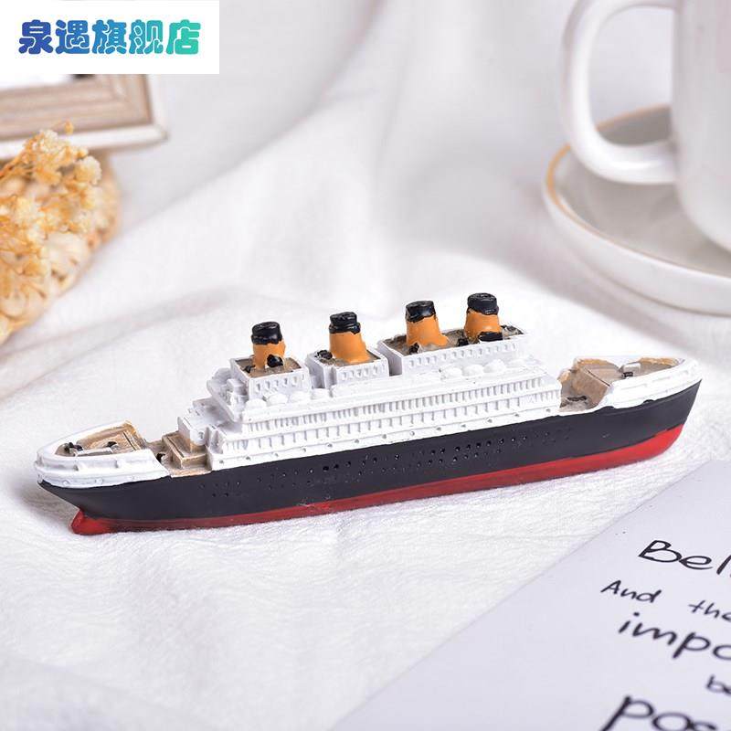 New Titanic model Multilayer Cruises Tourist Boat Styling Home Creative Pendulum The Mediterranean Resin Ship-Taobao