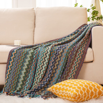 Nordic Bohemian sofa cover sofa towel bedside towel leisure blanket decoration B&B hotel towel nap blanket
