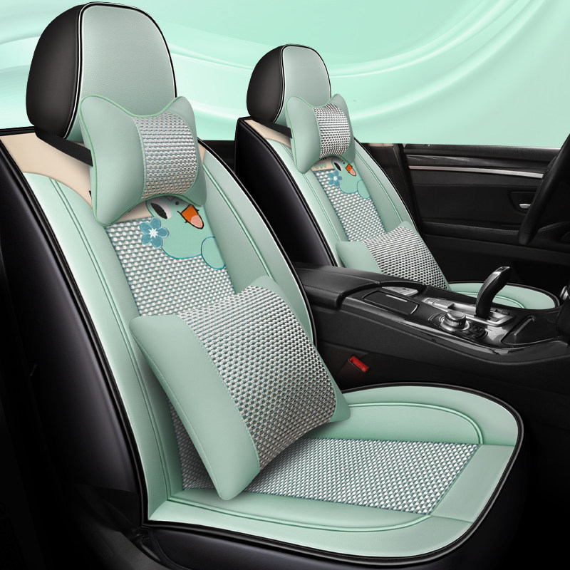 Car seat cushion four seasons general Suzuki Qiyue 2015 16 17 2018 model car cushion all-inclusive ice silk seat cover